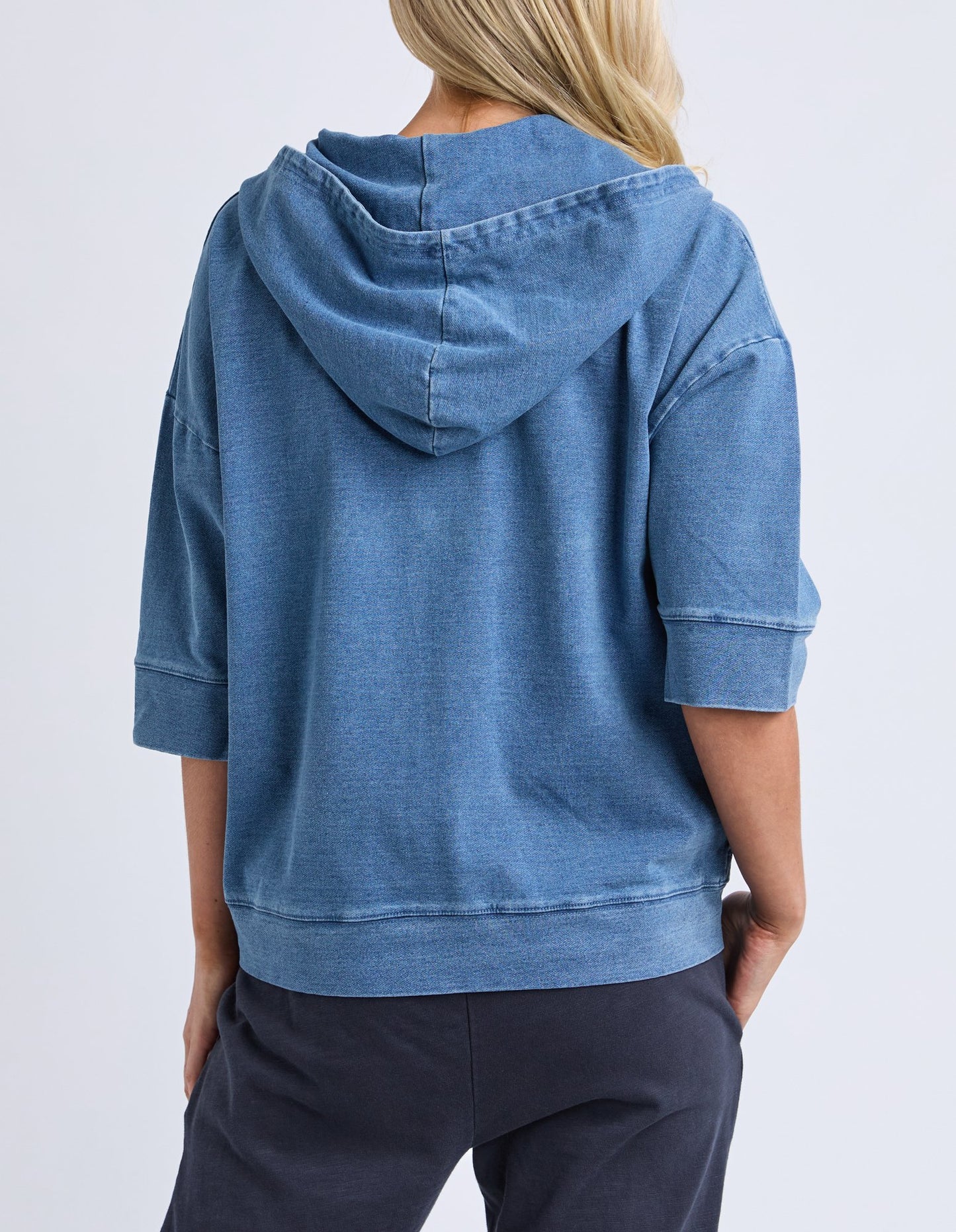 Tessa Denim Look Hoodie