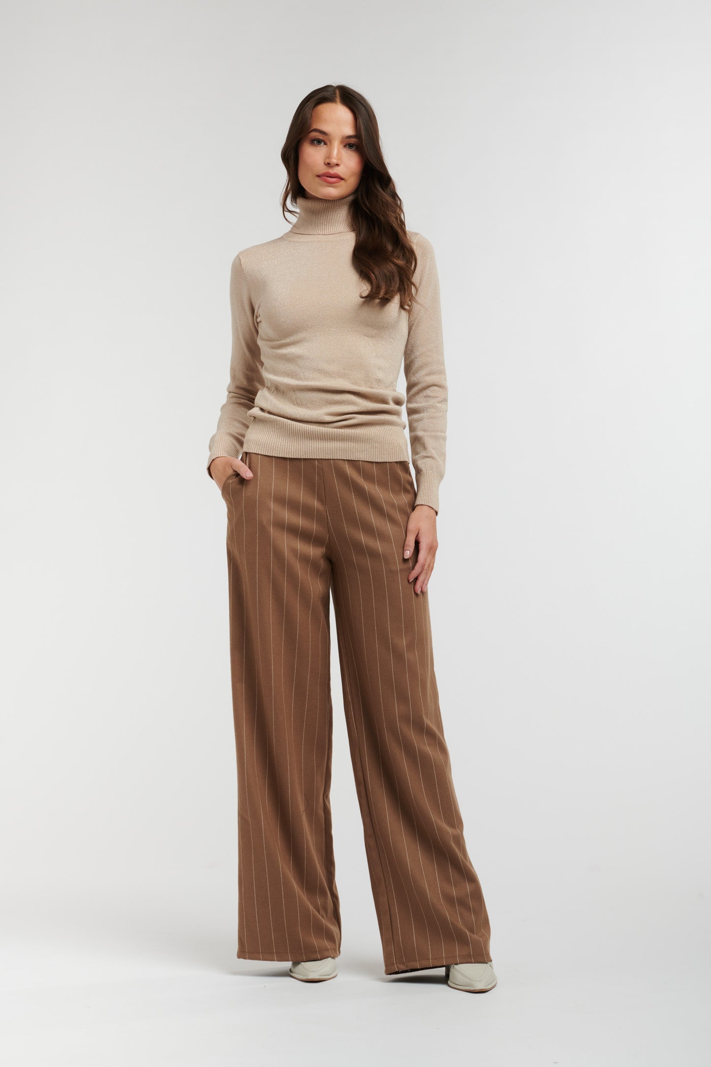 Celine Wide Stripe Pant