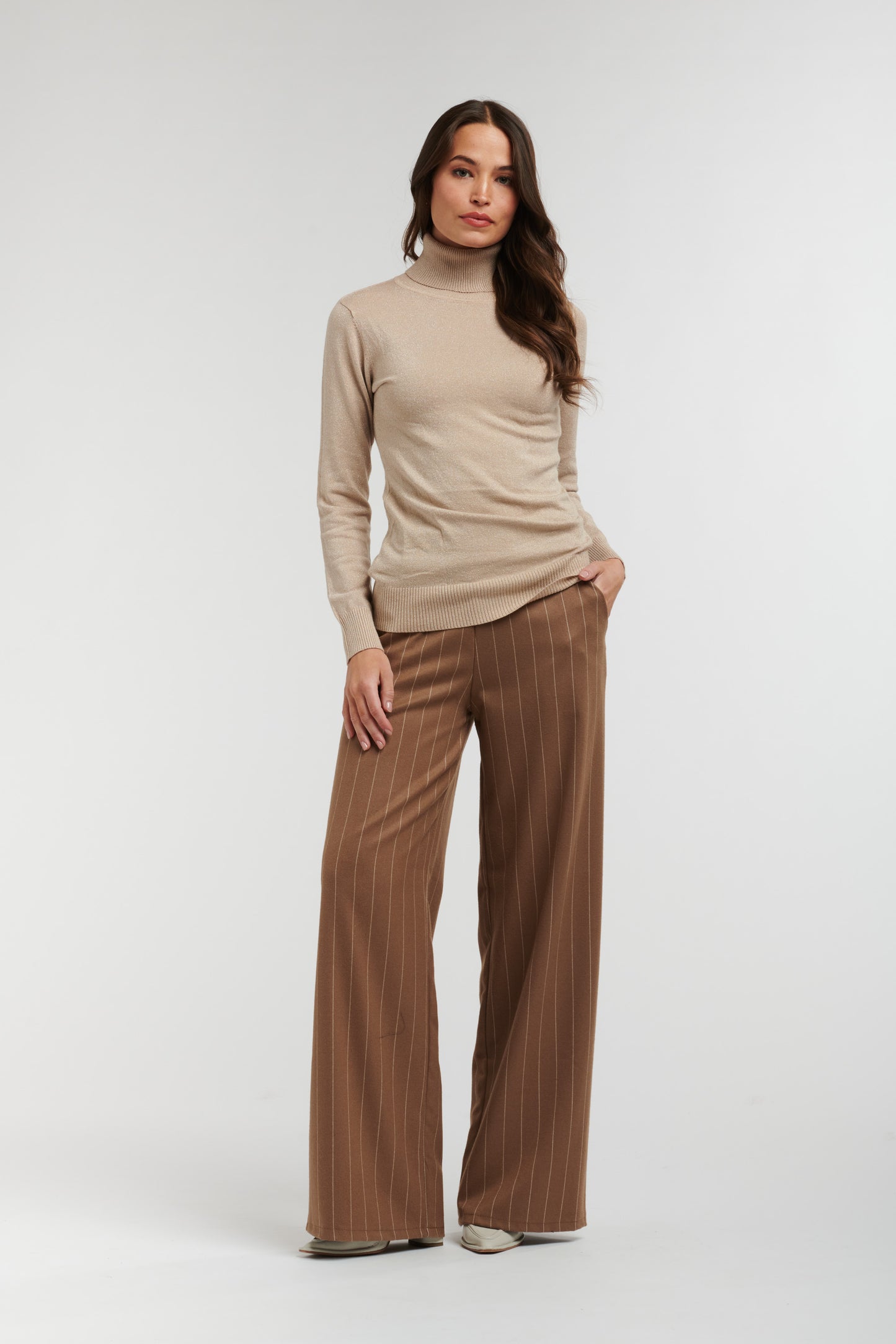 Celine Wide Stripe Pant