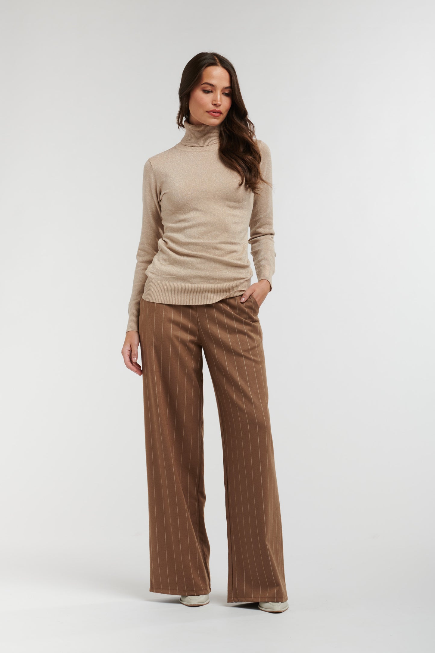 Celine Wide Stripe Pant