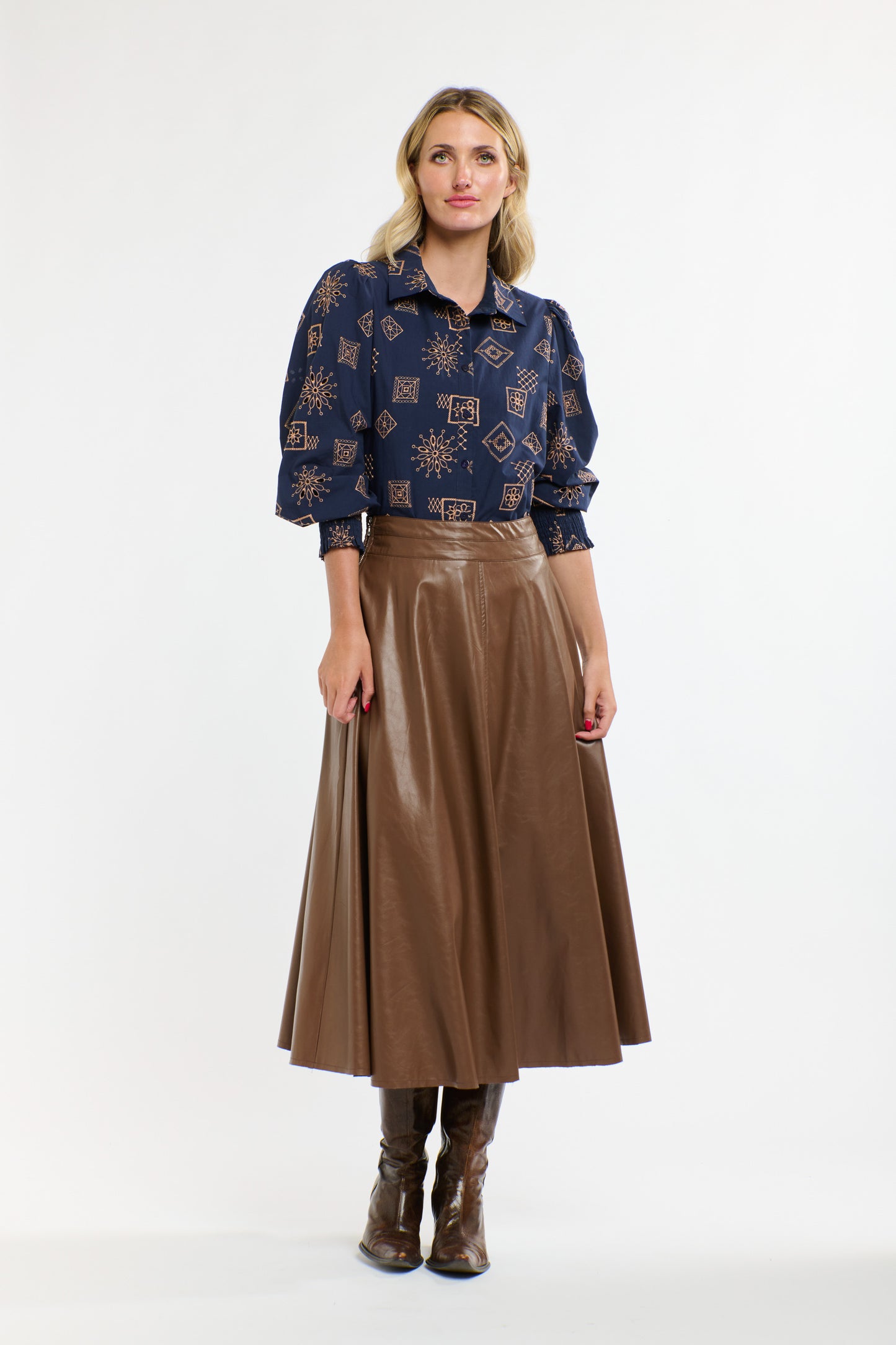 Dakota PU Skirt