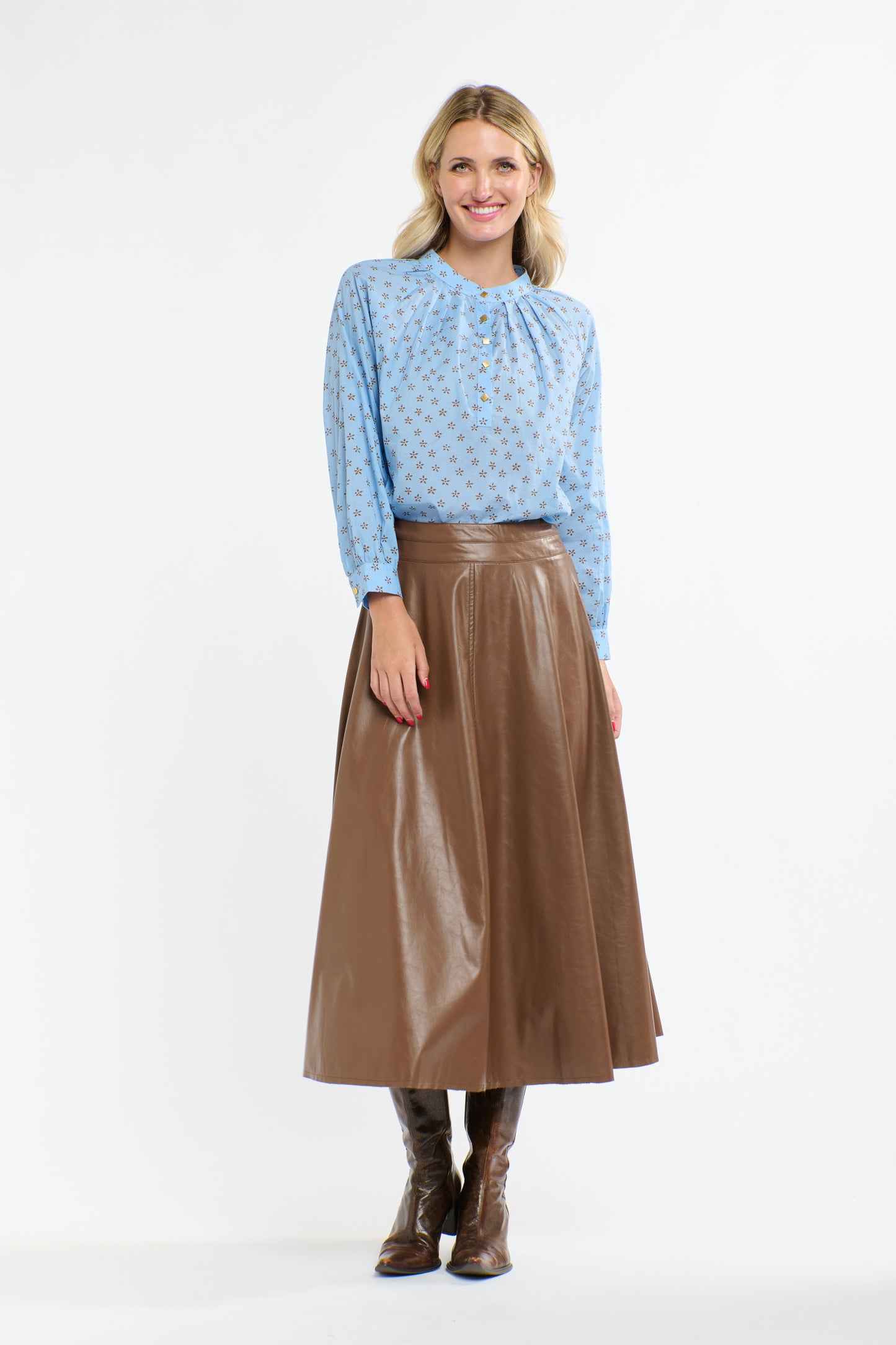 Dakota PU Skirt
