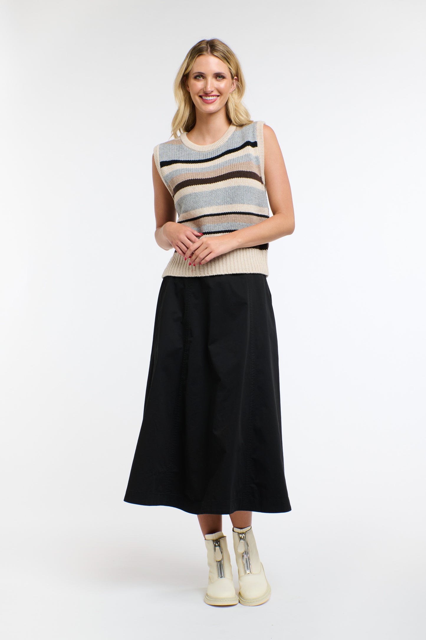 Phoebe Stripe Vest