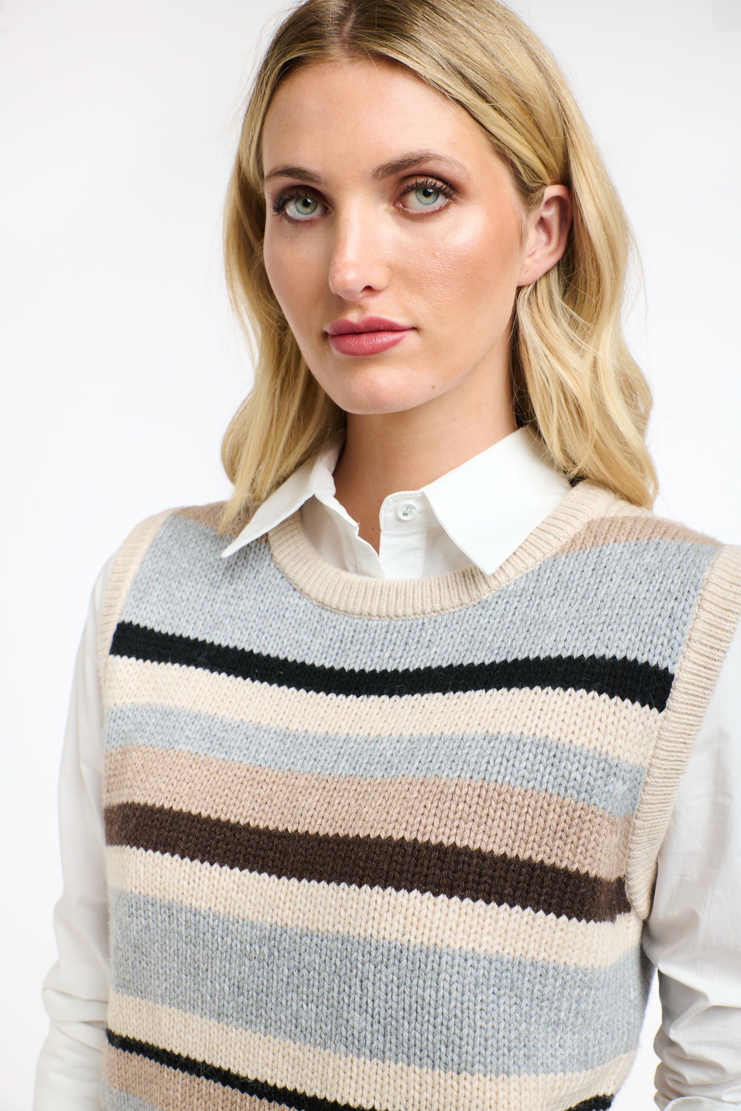 Phoebe Stripe Vest