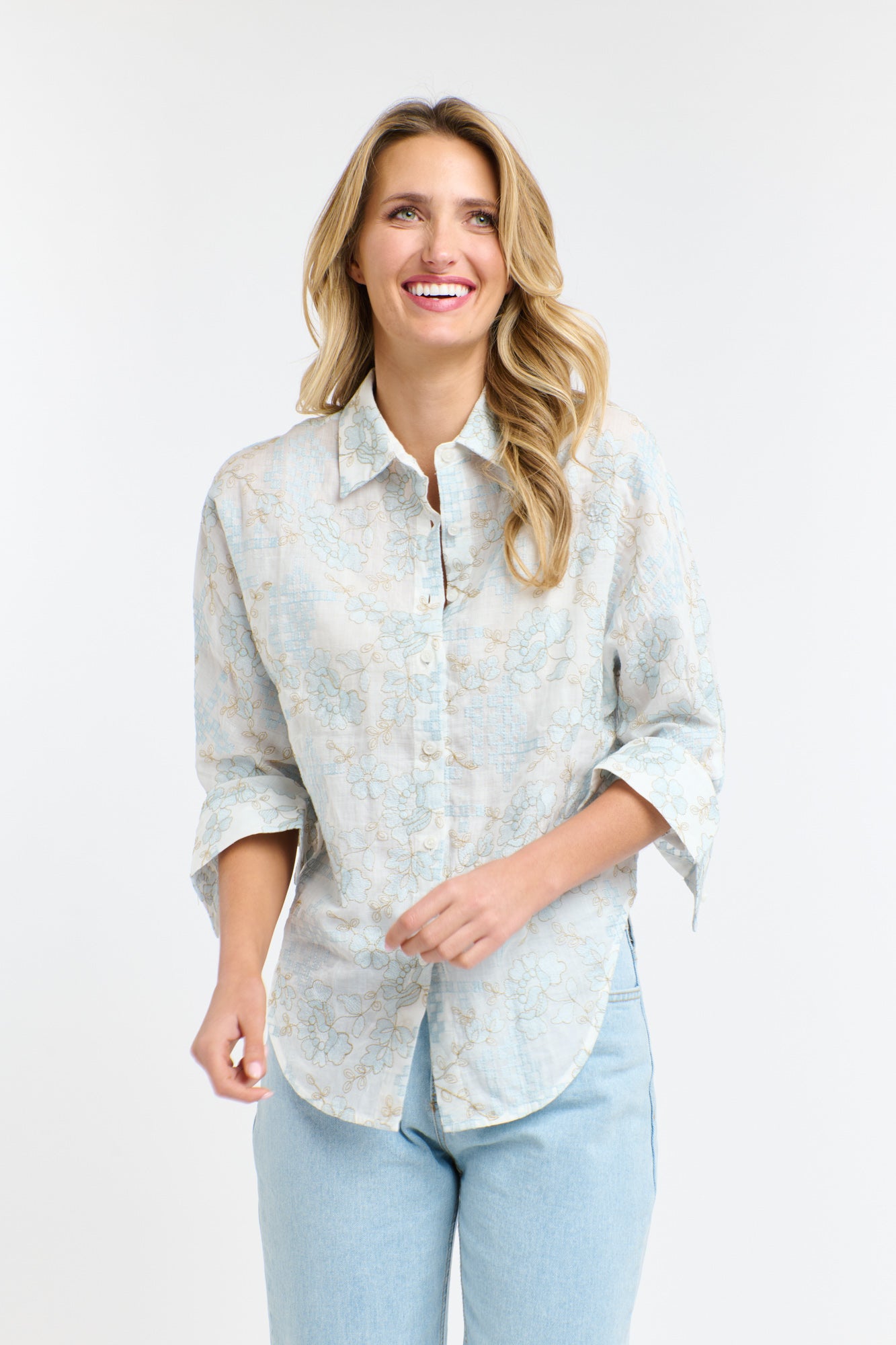 Amelia Embroidered Shirt