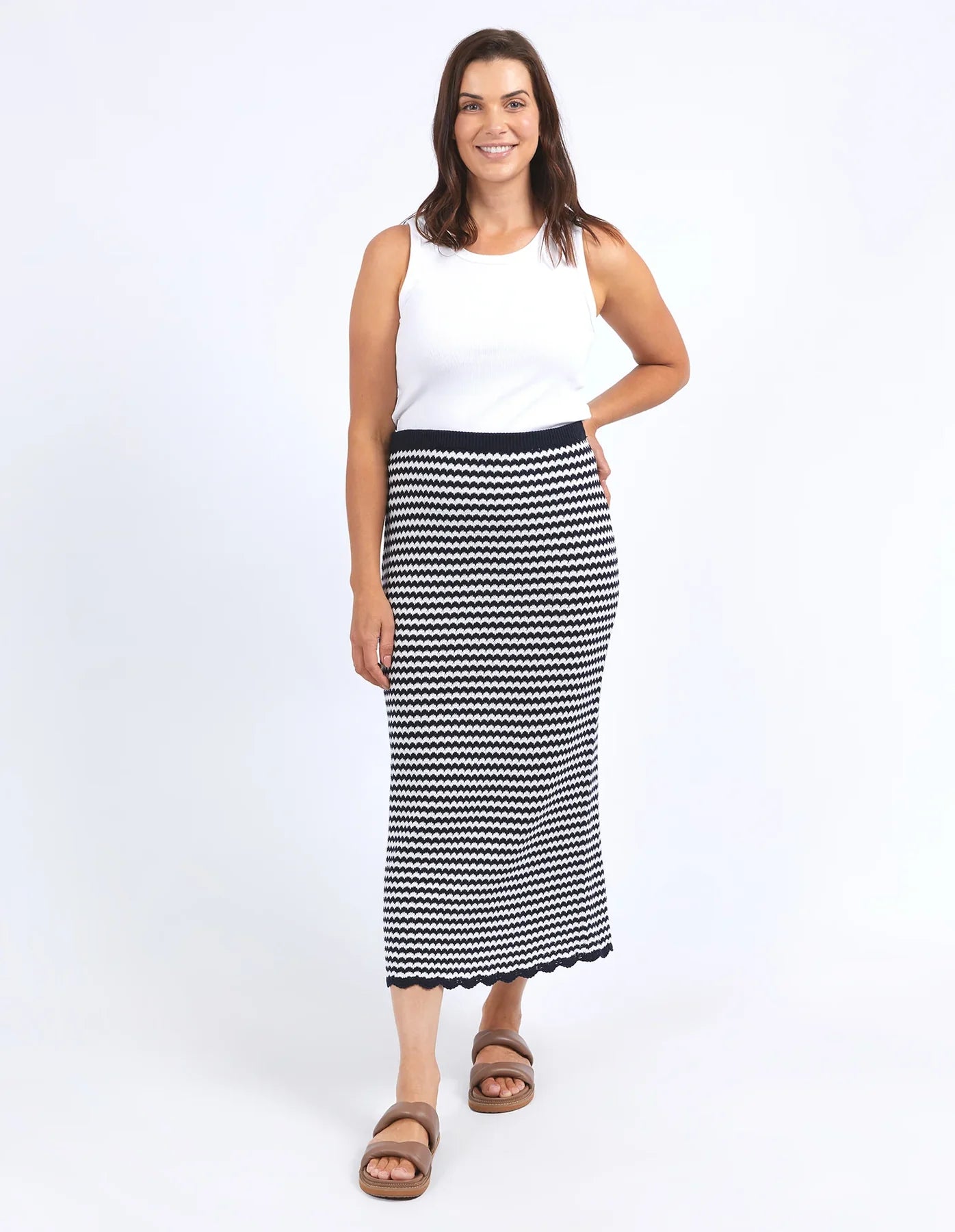 Rosie Stripe Skirt