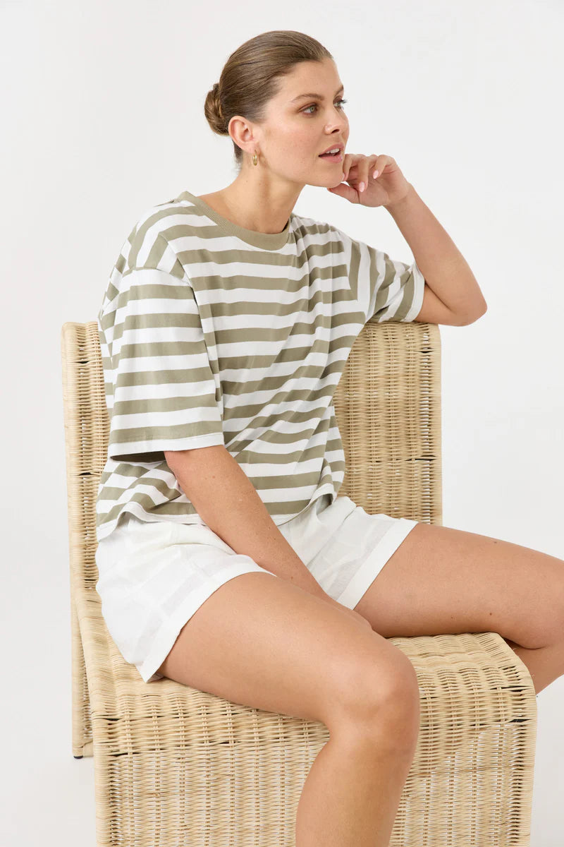 Studio Stripe Tee