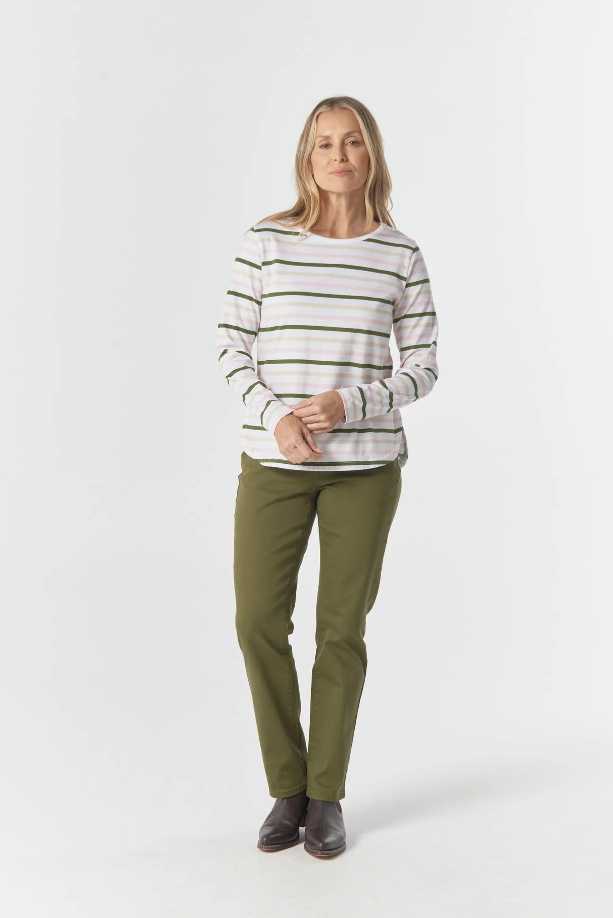 Multi Combo Stripe Tee