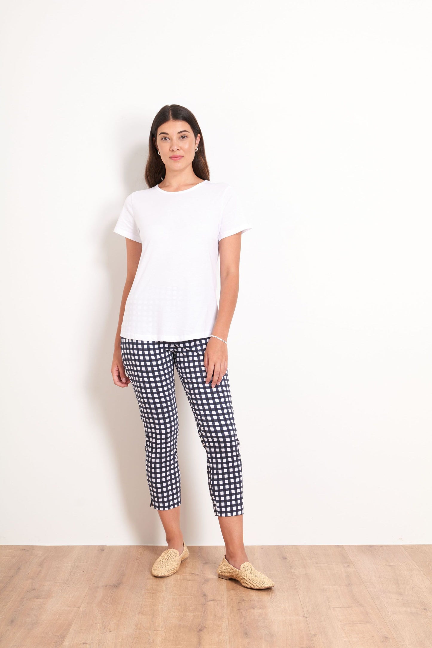 Print Fuss Free Capri