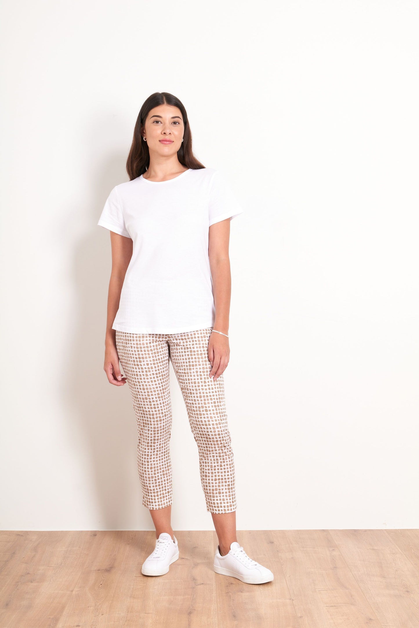 Print Fuss Free Capri