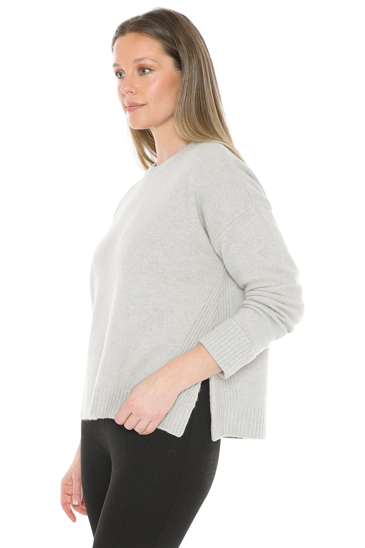 Side Detail Crew Pullover