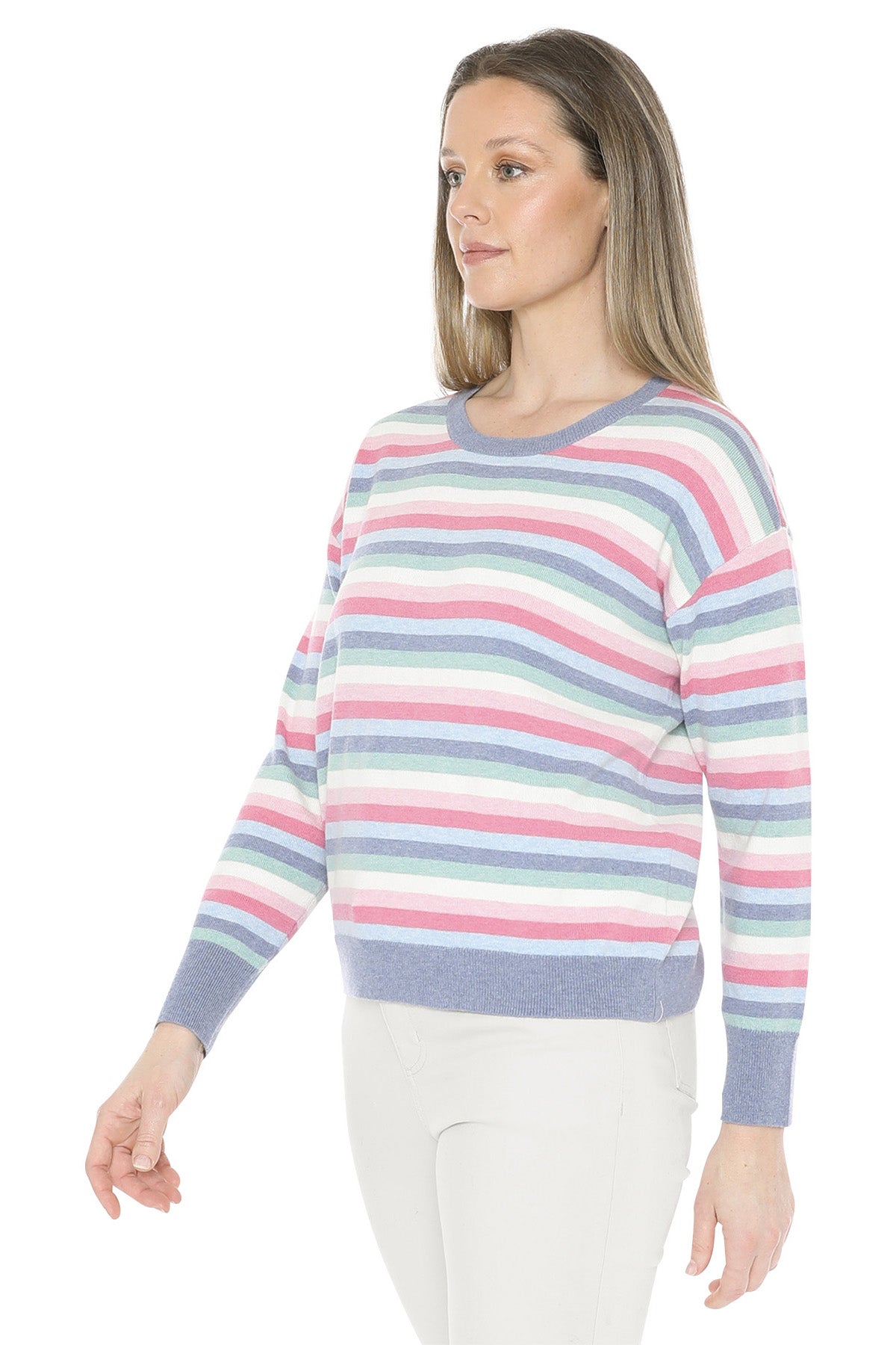 Pastel Stripe Pullover