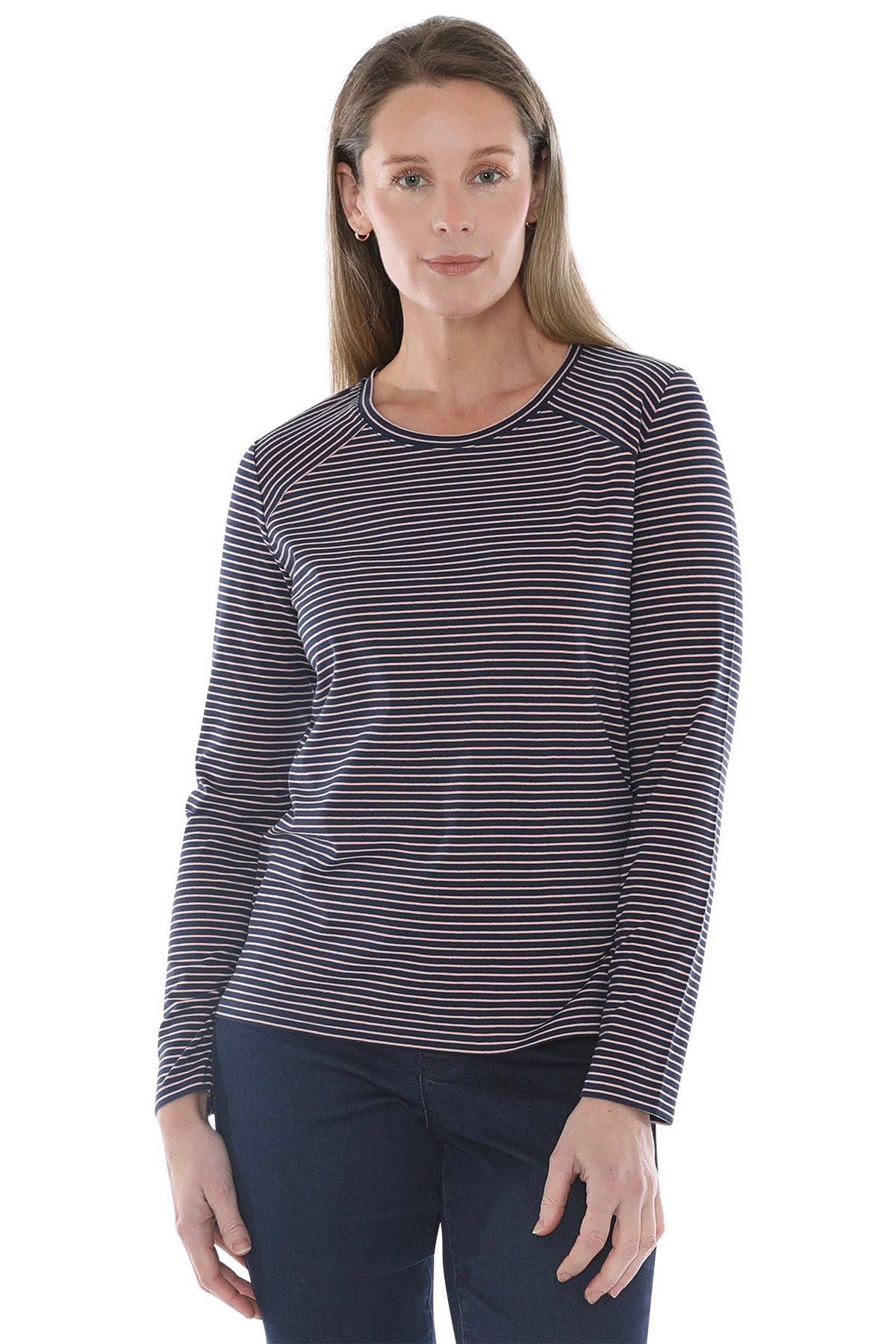 Stripe Crew Tee