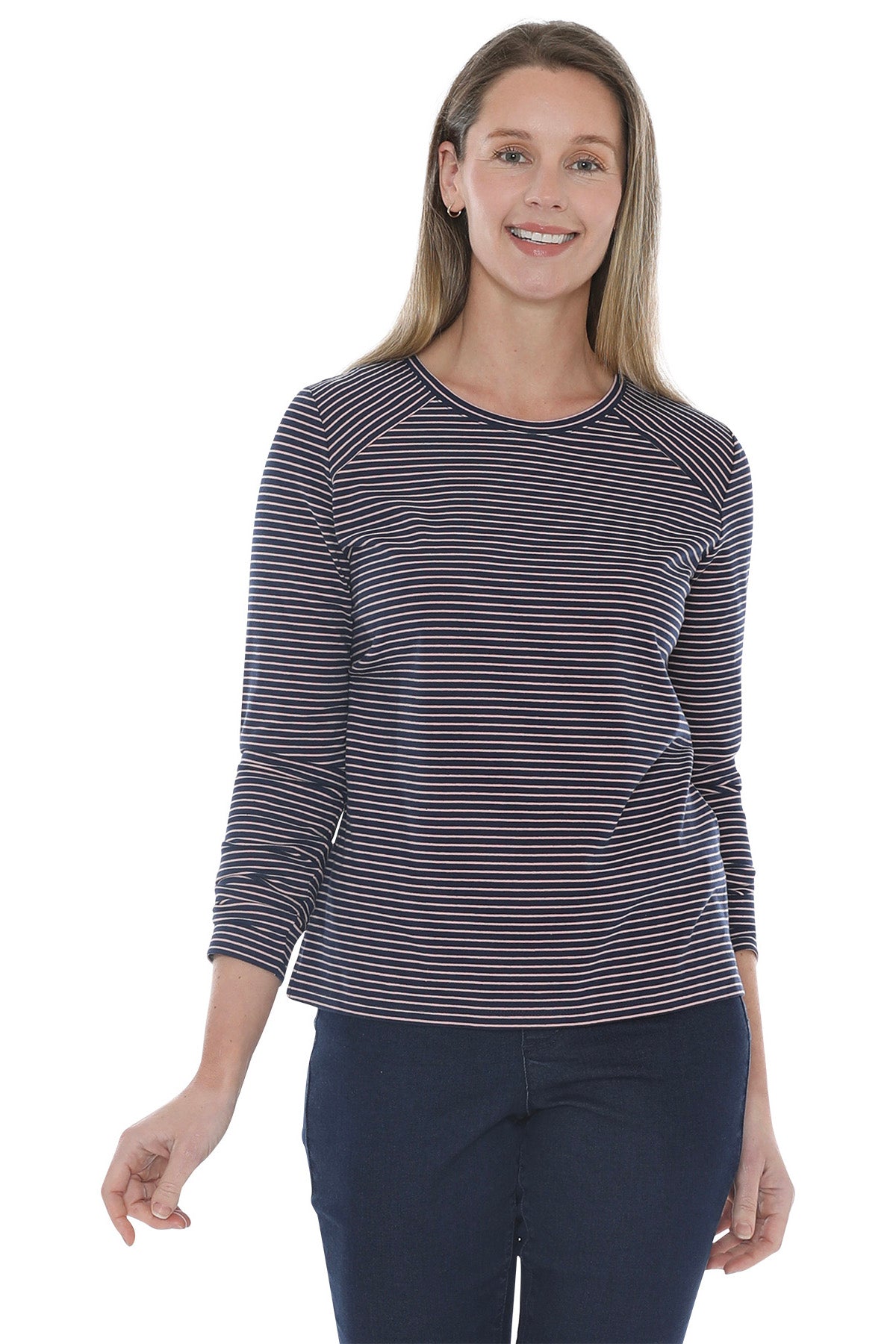 Stripe Crew Tee