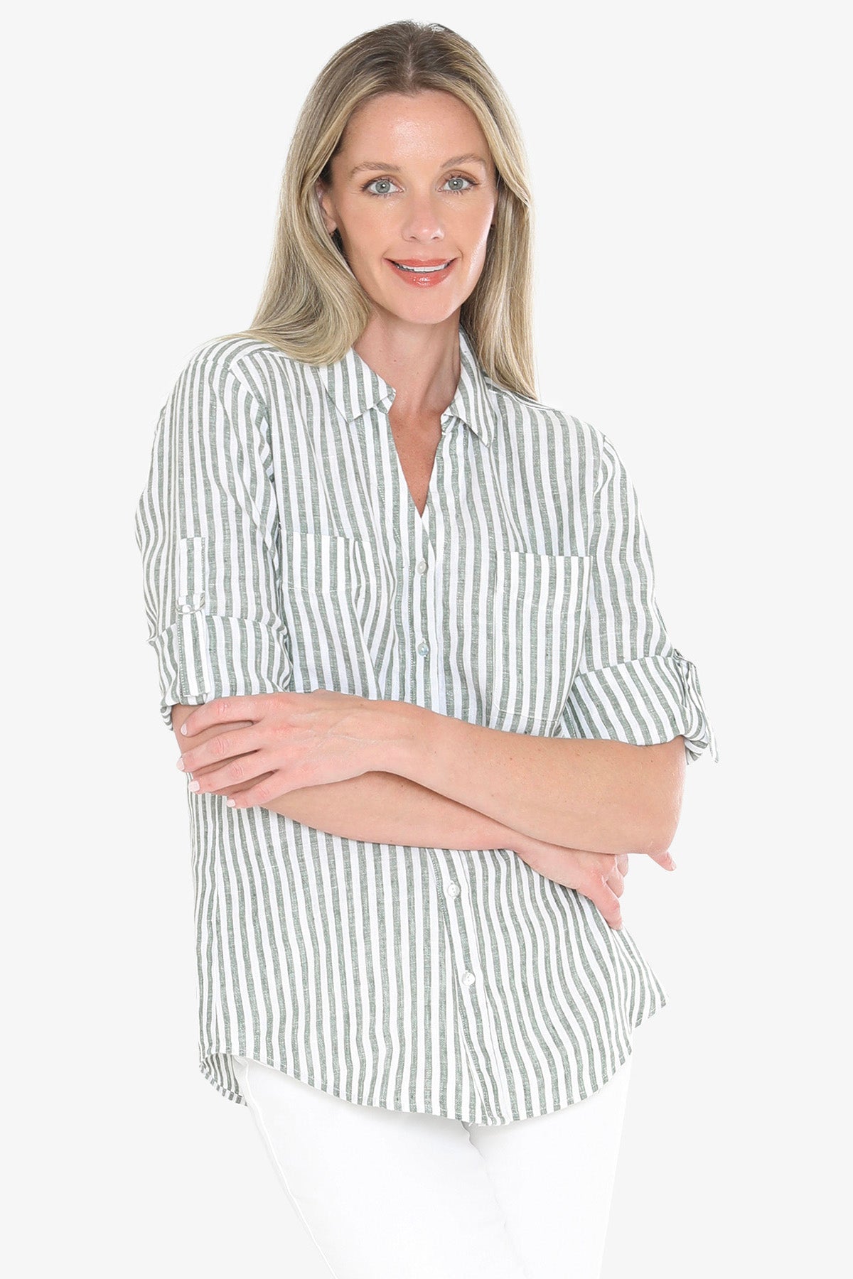 Stripe Linen Shirt