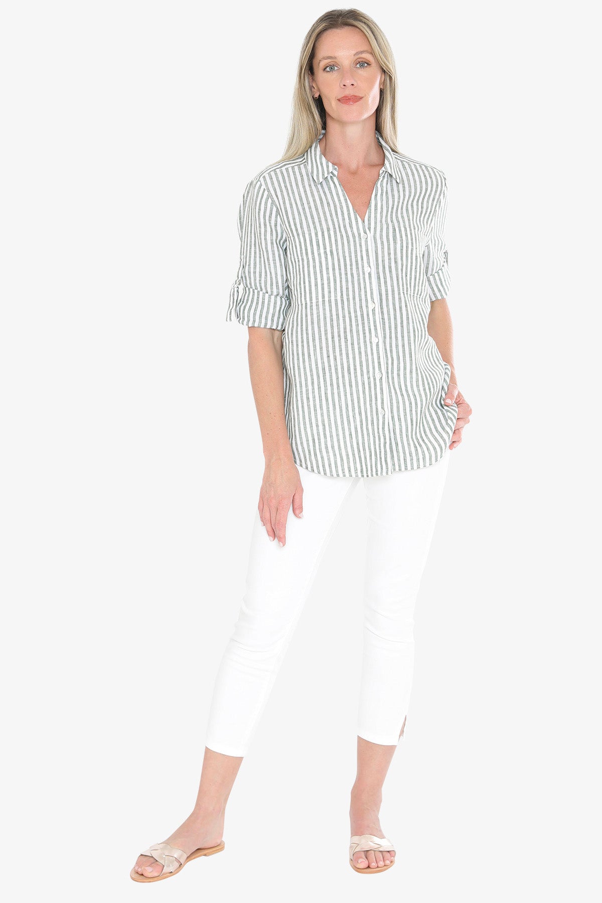 Stripe Linen Shirt