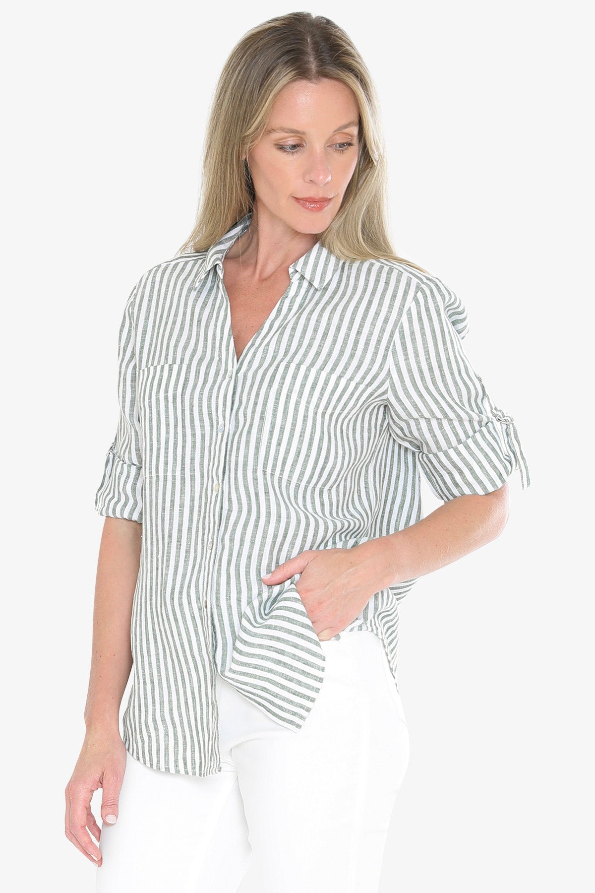 Stripe Linen Shirt