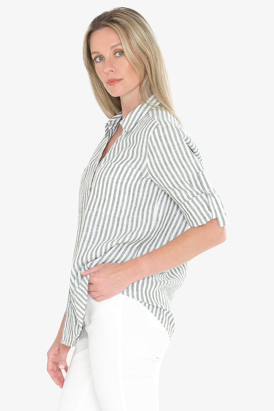 Stripe Linen Shirt
