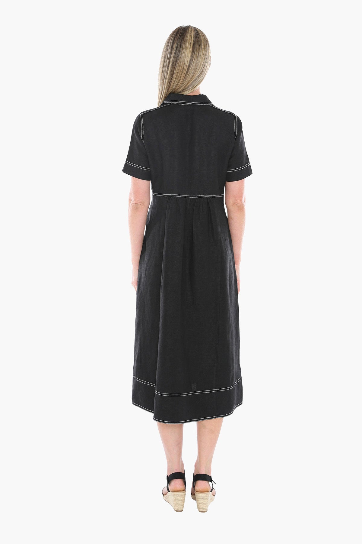 Contrast Stitch Dress