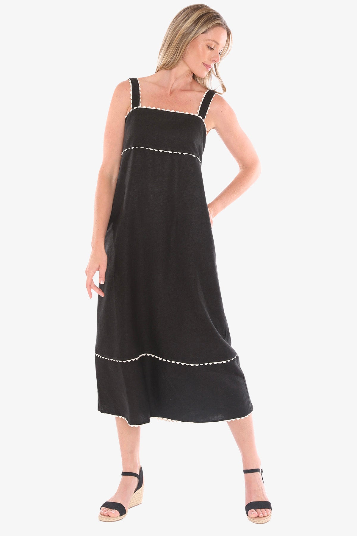 Ric Rac Maxi Dress