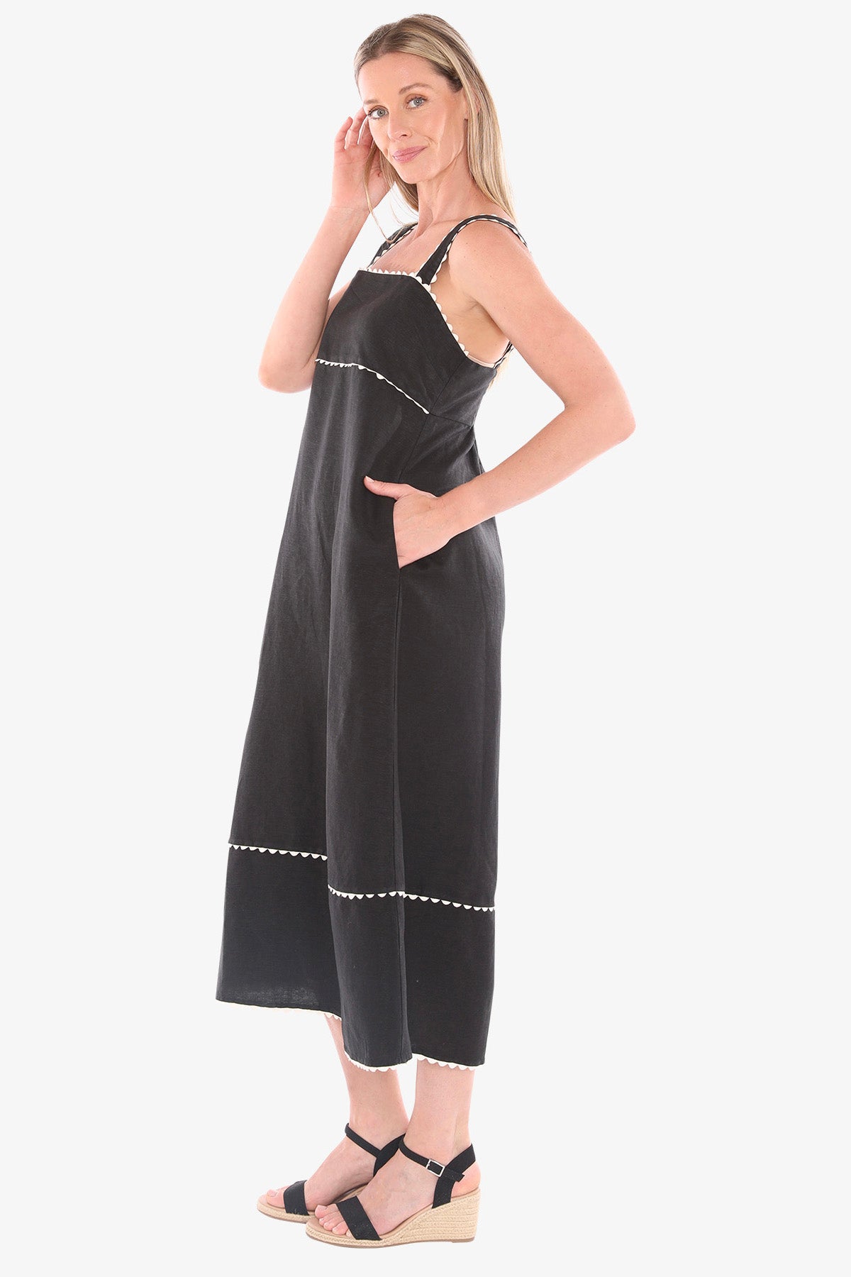 Ric Rac Maxi Dress