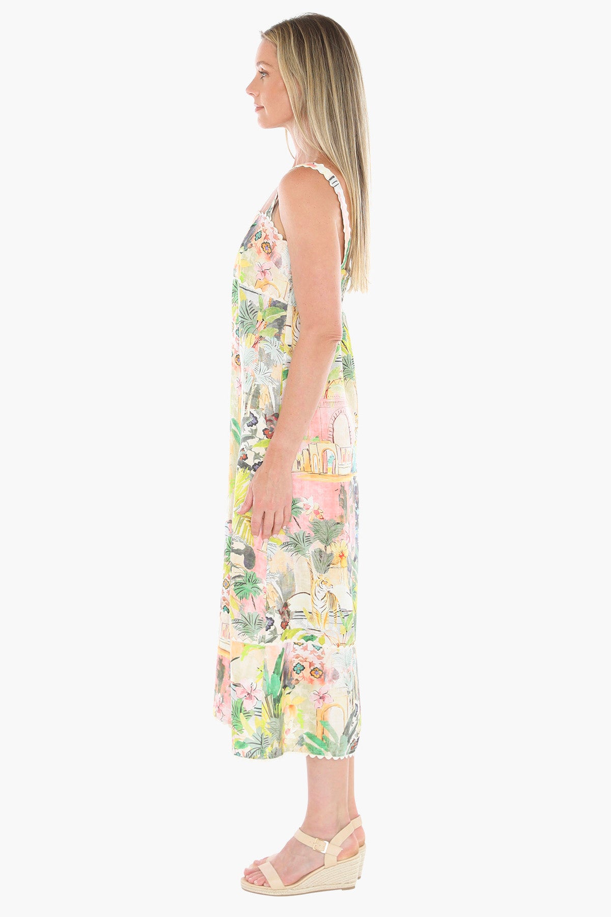 Tiger Island Ric Rac Dress