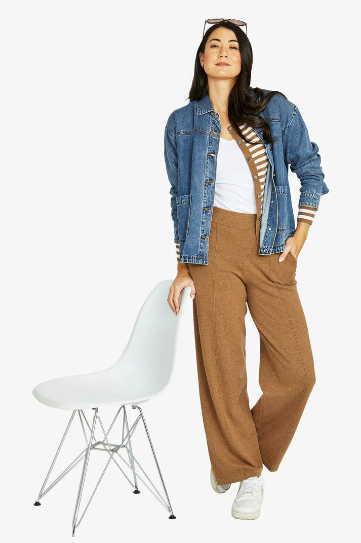 Mono Stripe Cardi