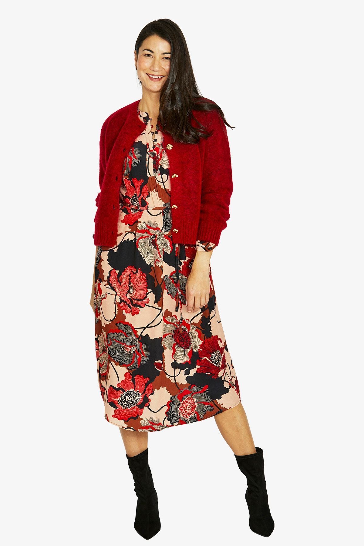 Parisian Floral Dress