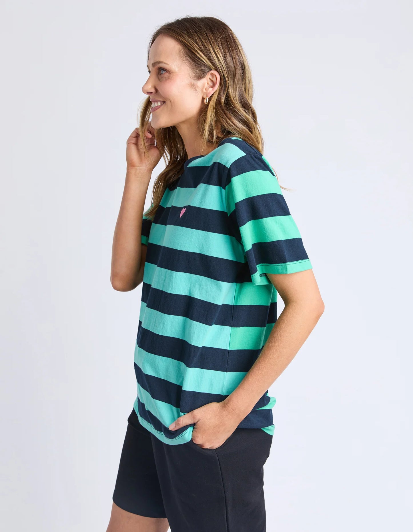 Eden Stripe Short Sleeve Tee