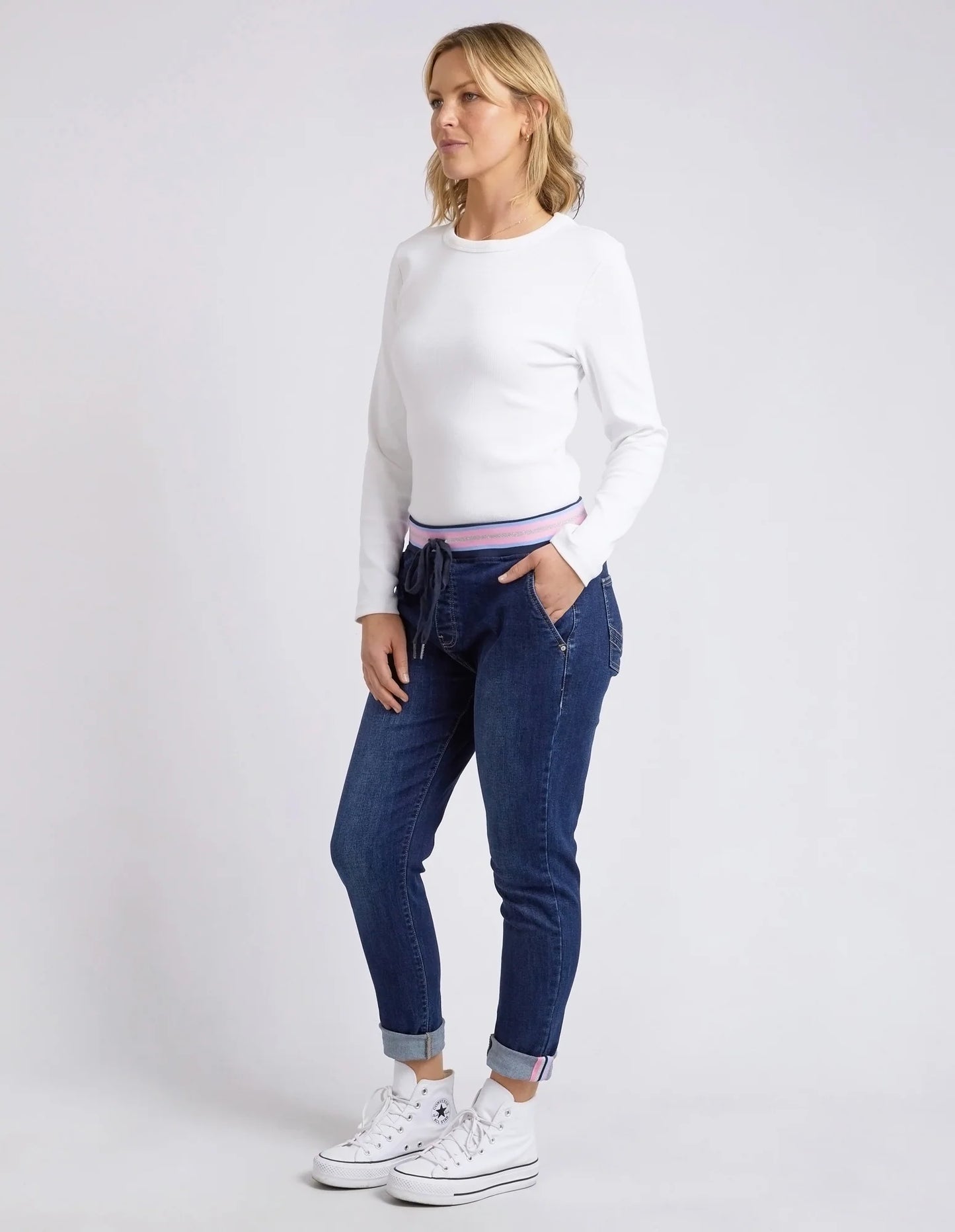 Arielle Denim Jogger