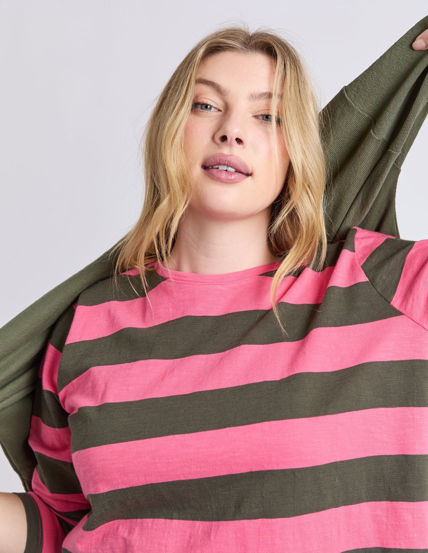 Spritz Stripe Long Sleeve Tee