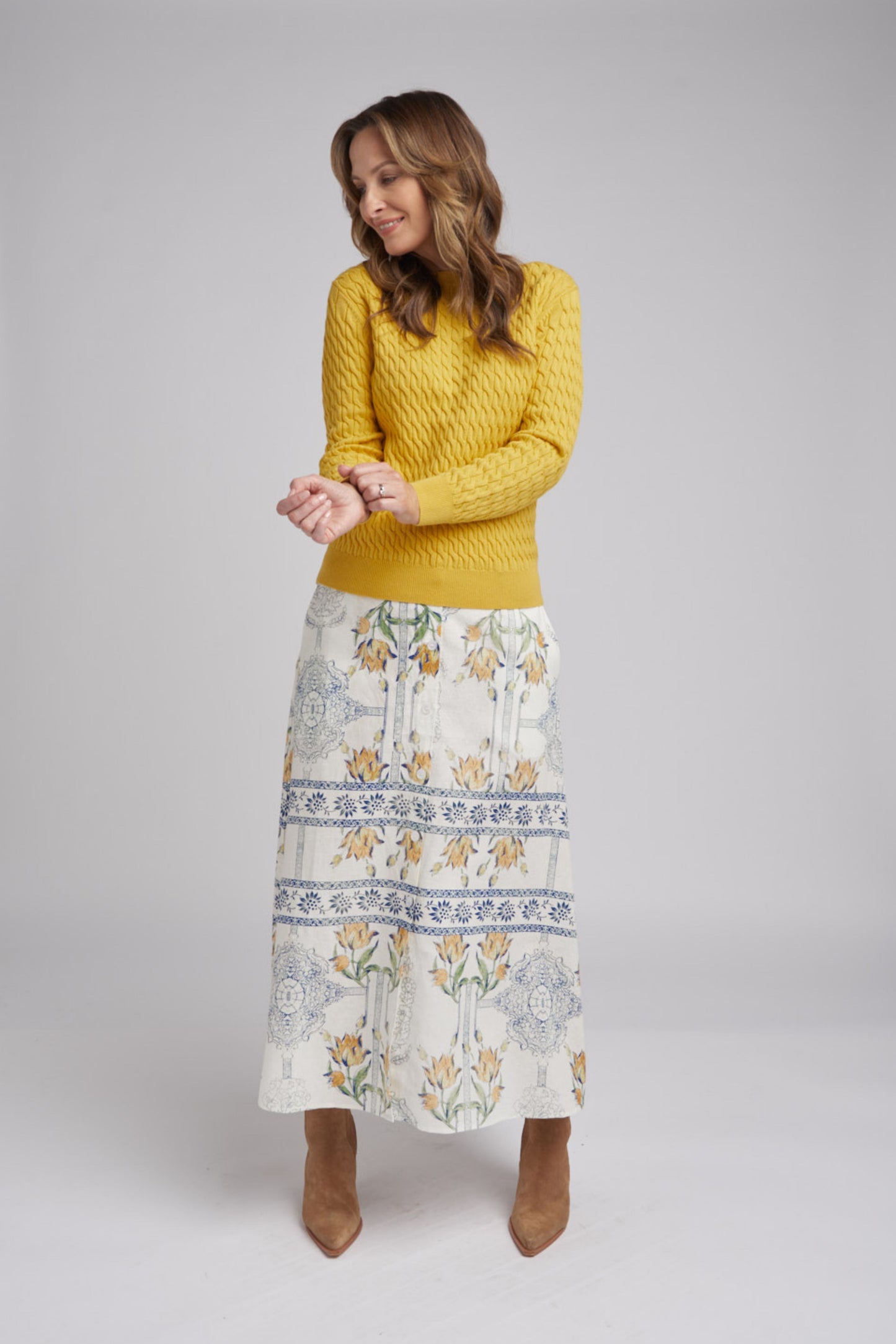Printed Skirt
