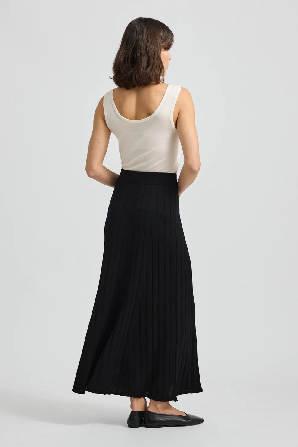 Fine Rib Skirt