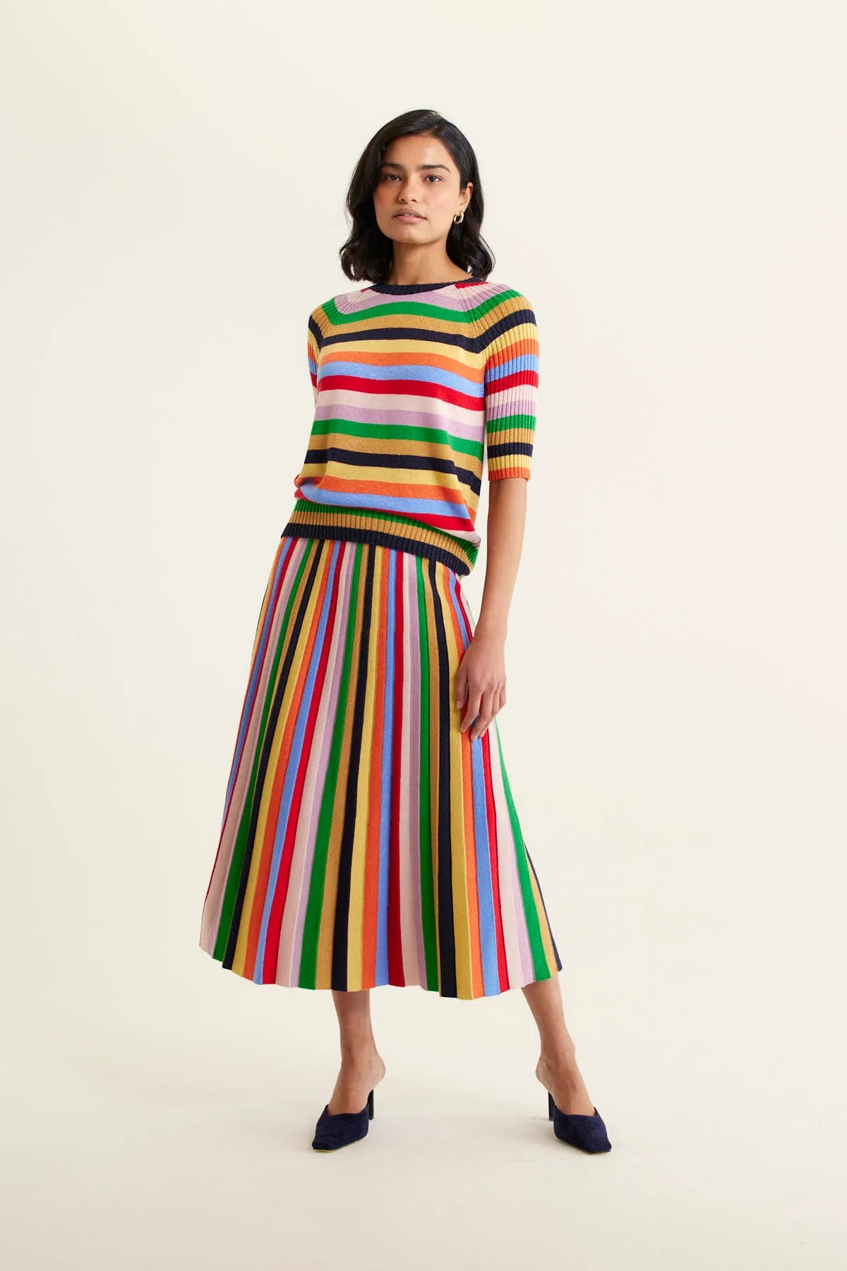 Avenue Skirt Lurex