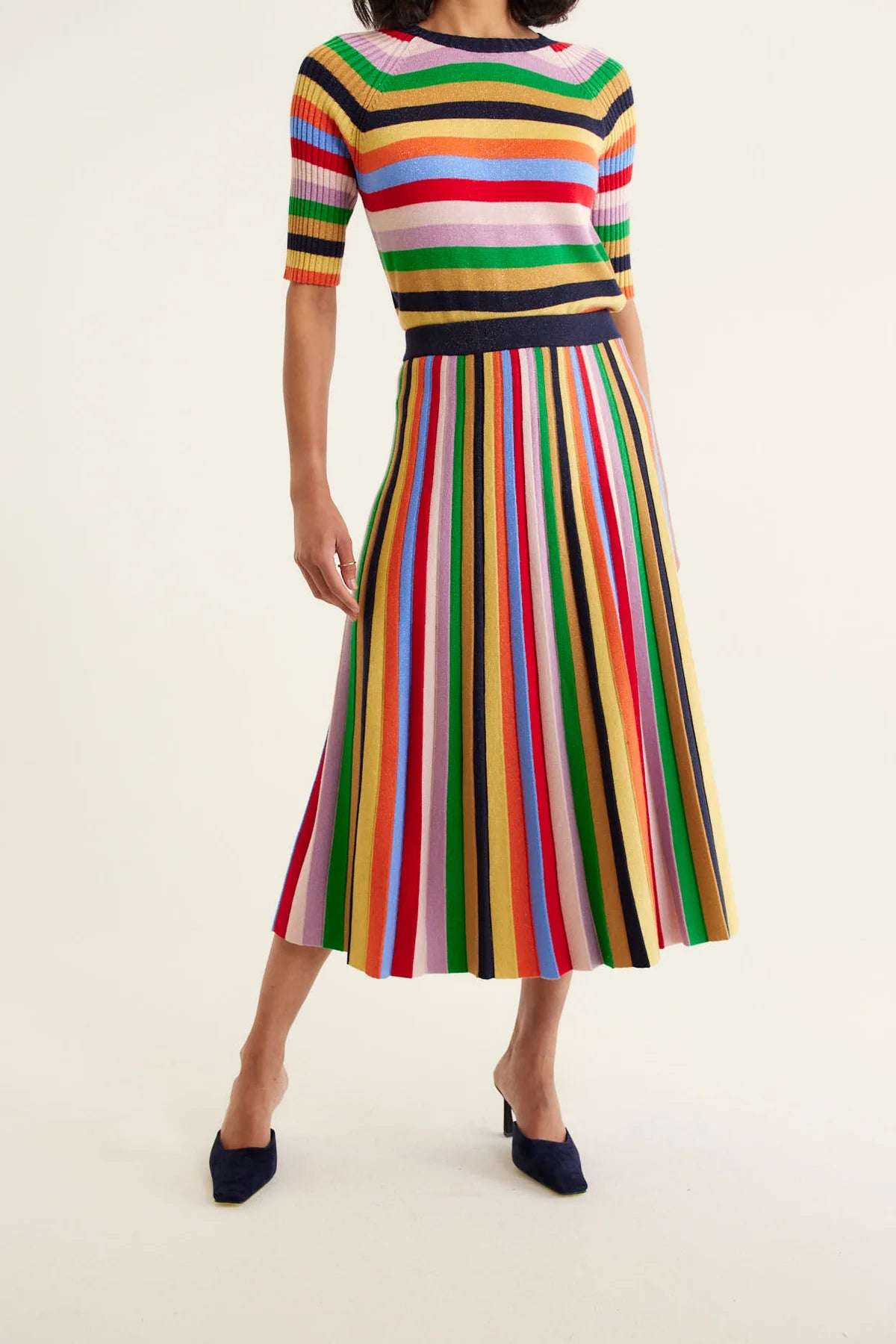 Avenue Skirt Lurex