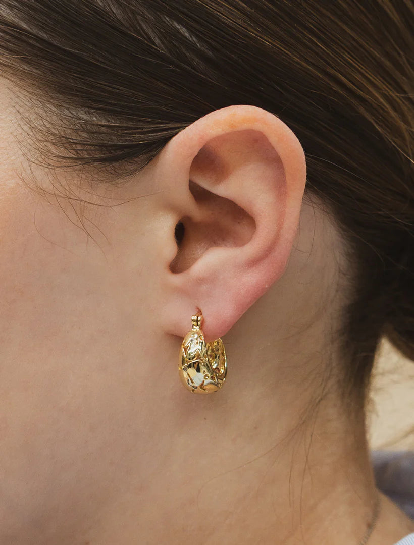 Tiny CZ Hoops