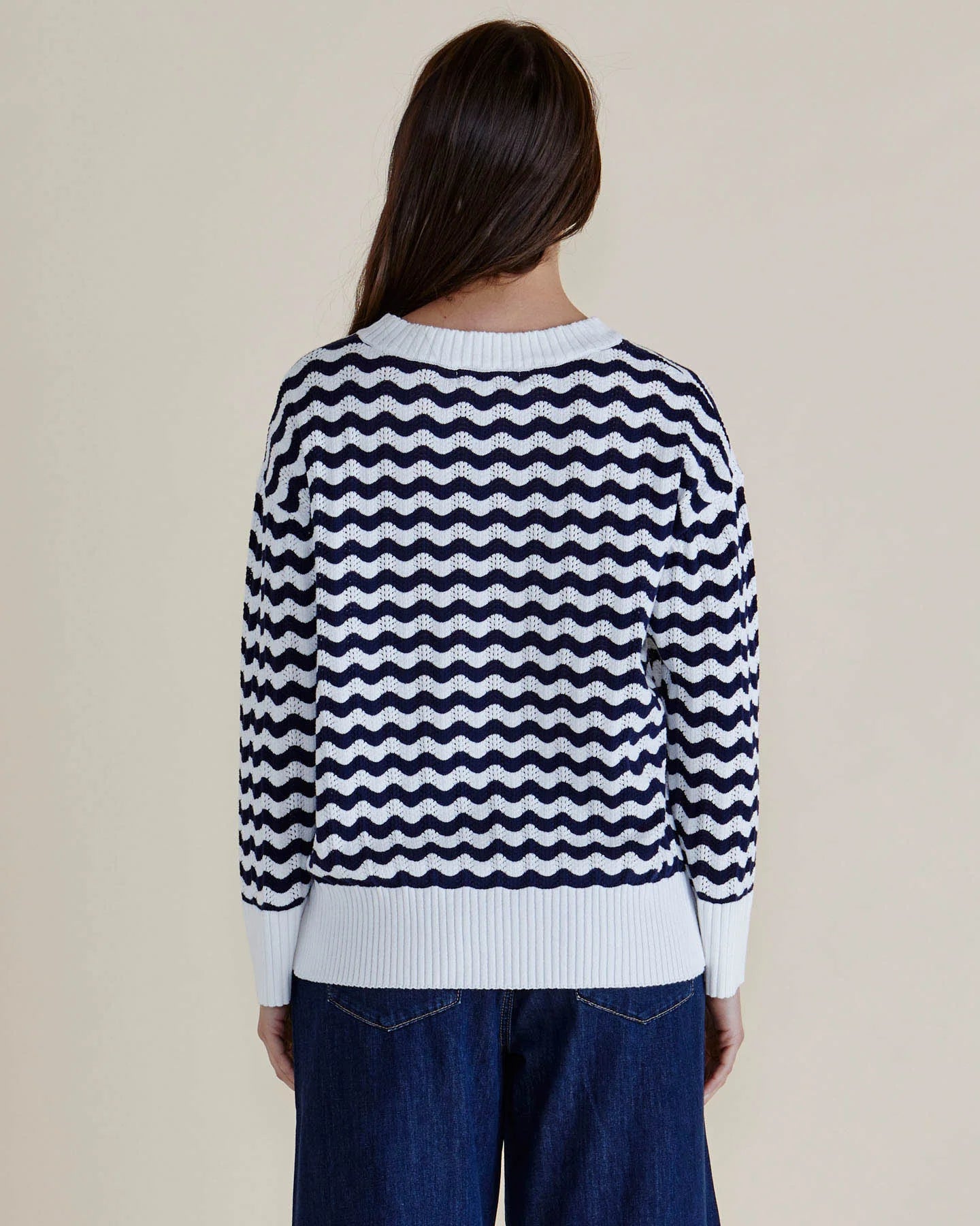 Ember Wave Knit Jumper