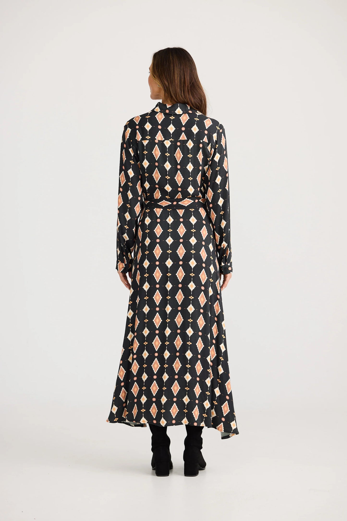 Rossellini Long Slv Dress
