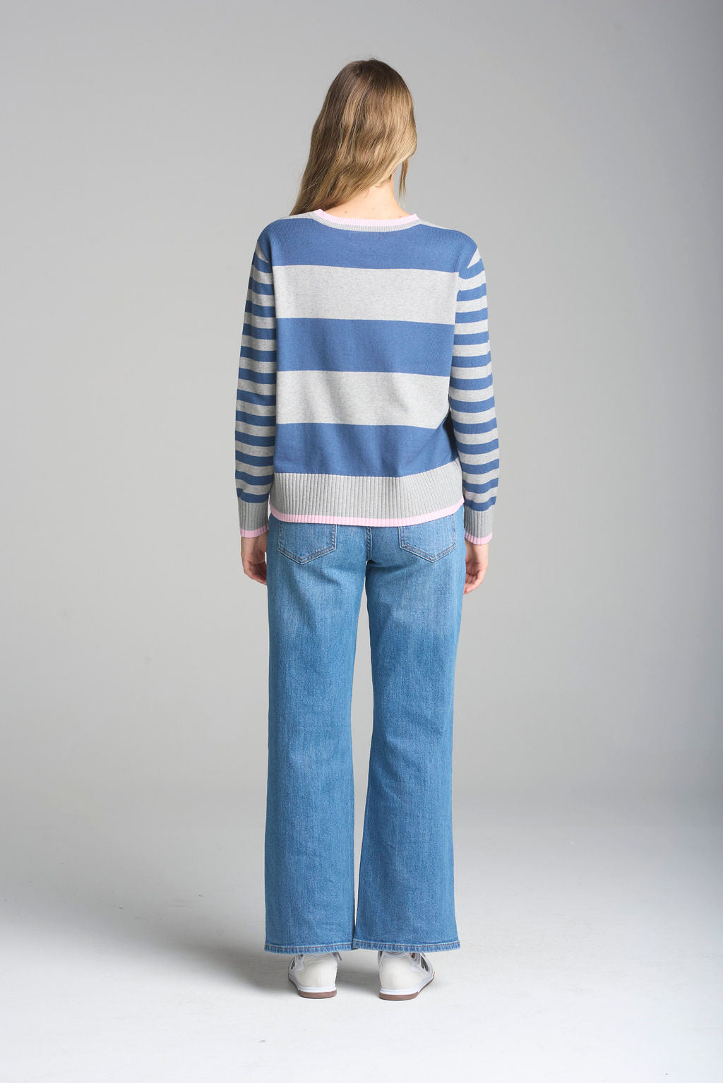 Stripe Preppy Knit