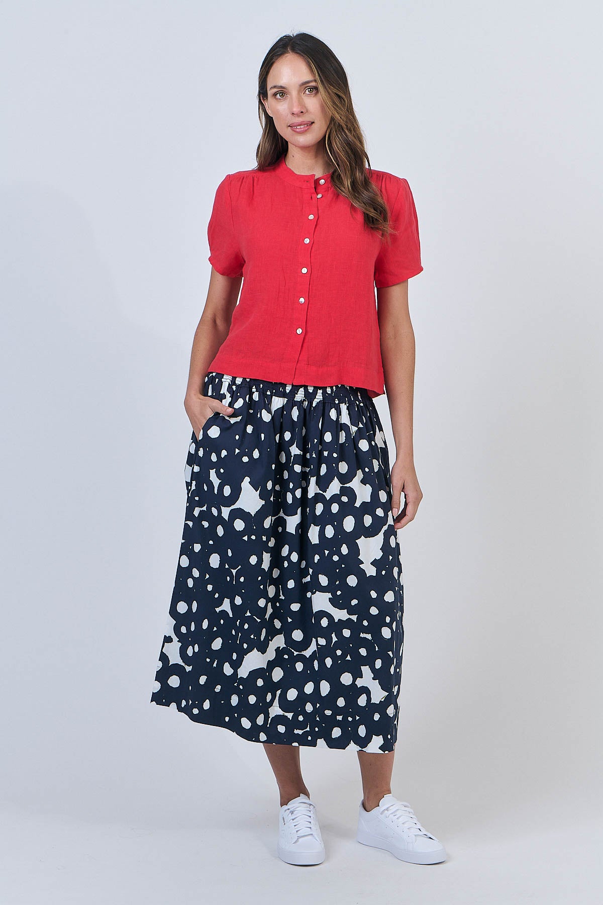 Gather Cuff Shirt