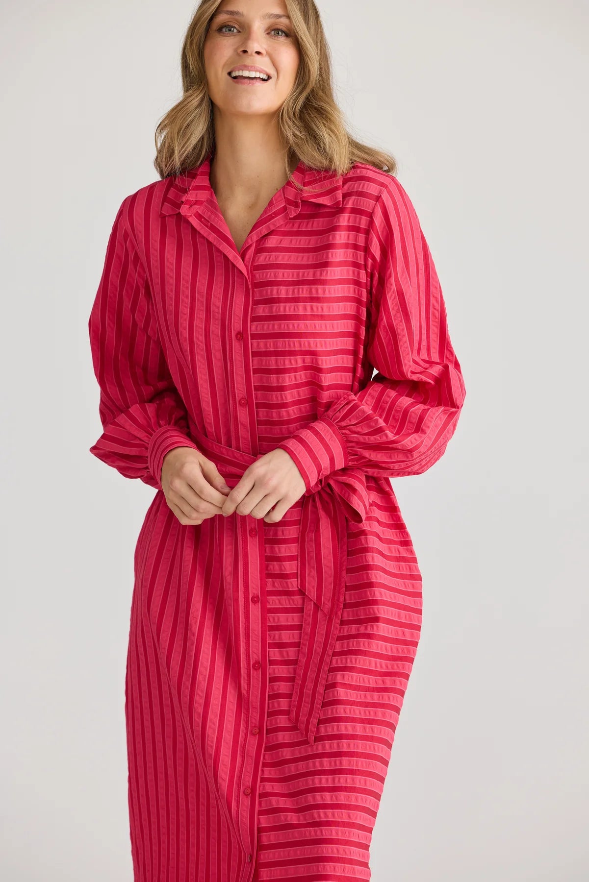 Carnation Shirt Dress