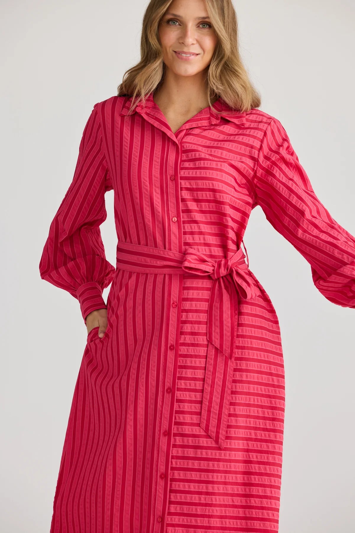 Carnation Shirt Dress
