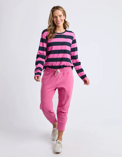 Spritz Stripe Long Sleeve Tee