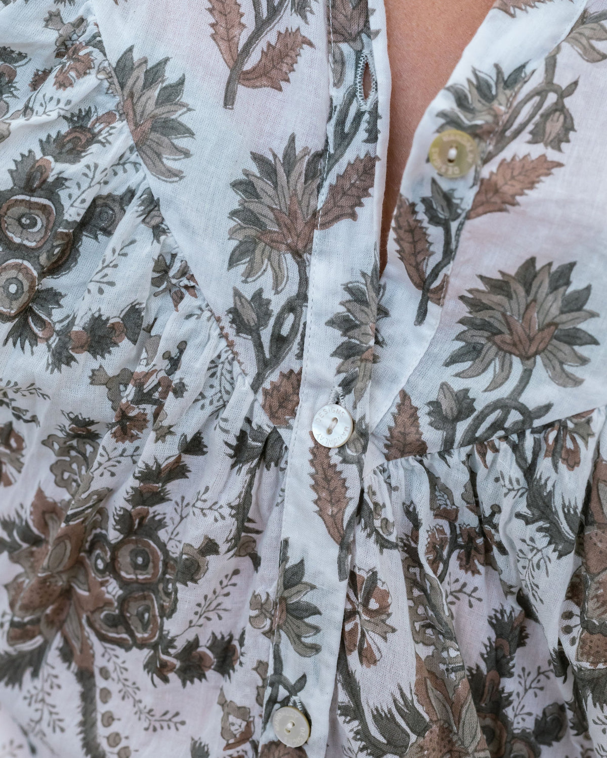 Folk FLoral Shirt