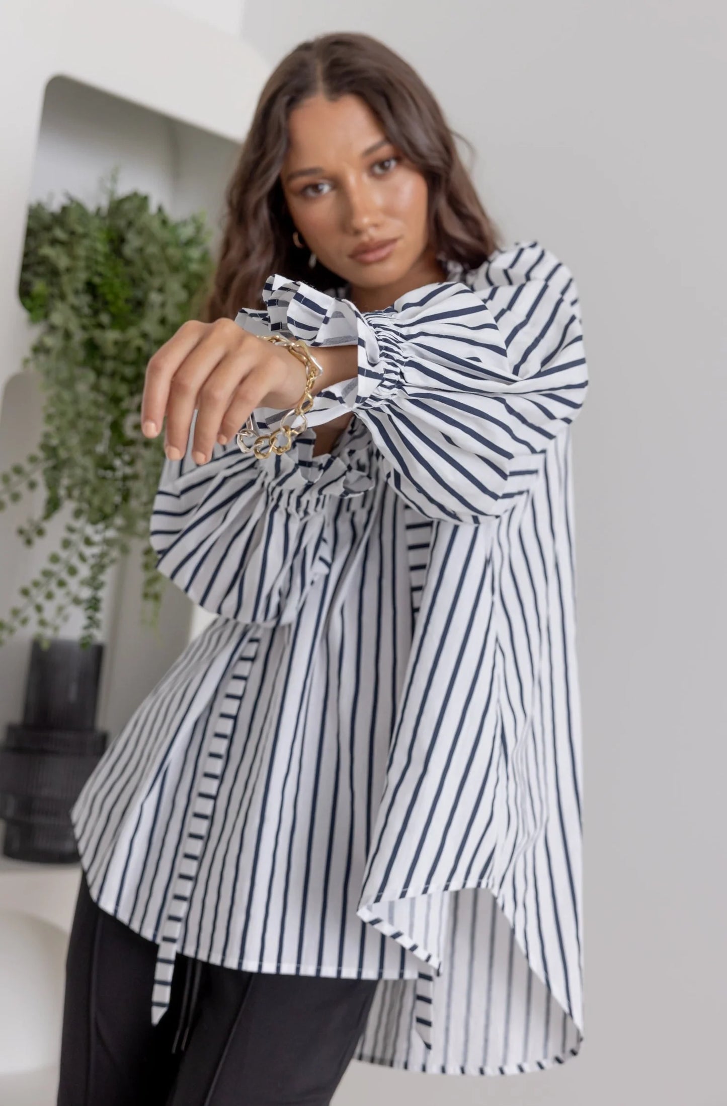 Danill Frill Stripe Shirt