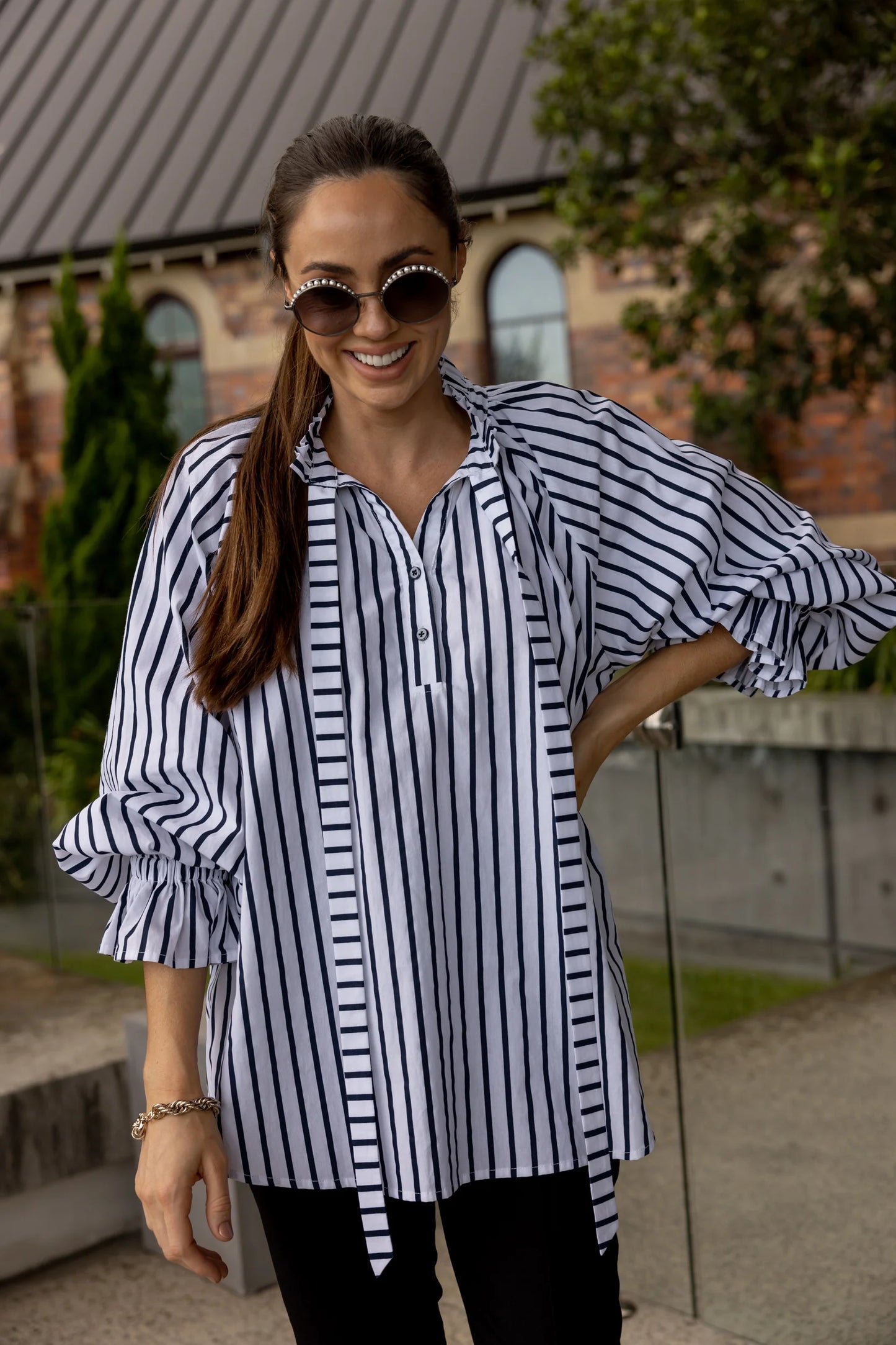 Danill Frill Stripe Shirt