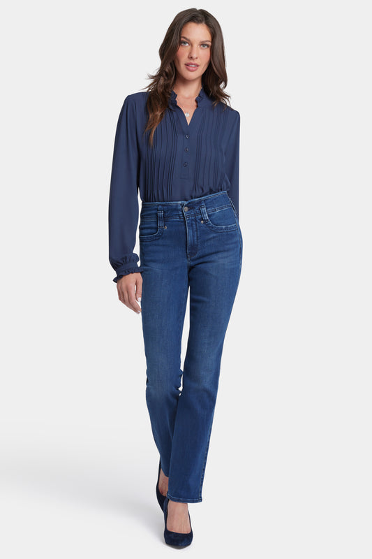 Slim Blue Jeans from NYDJ - High Rise Marilyn Straight