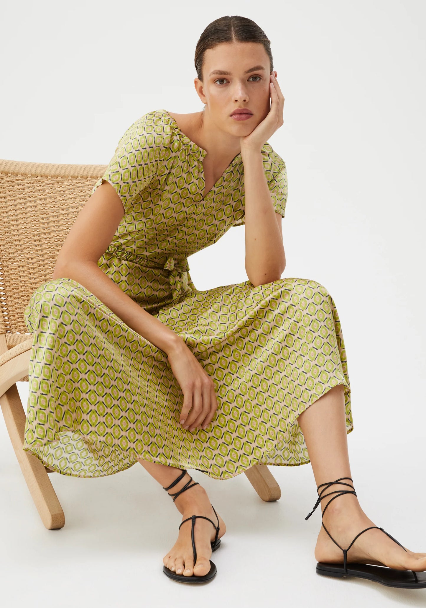 Lucca Midi Dress