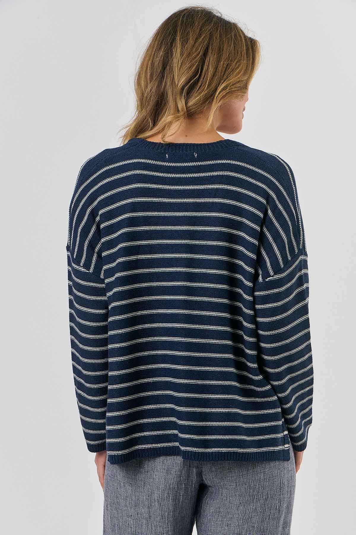 Stripe Cardigan