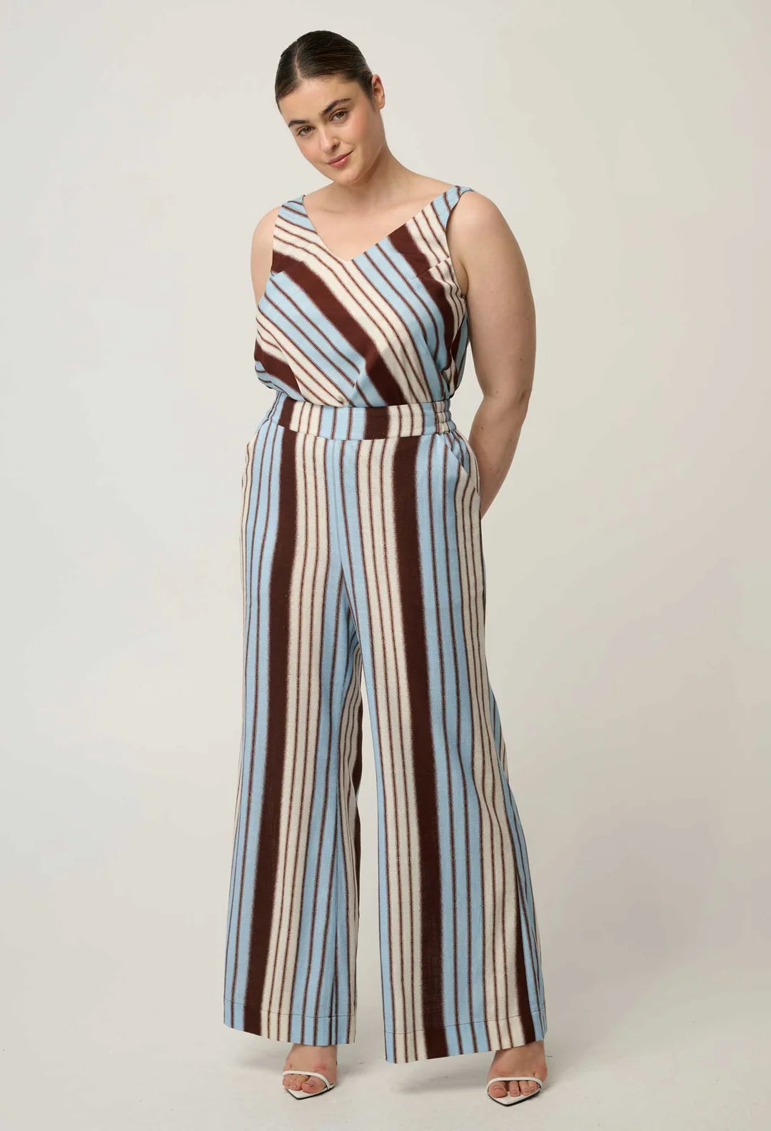 Willow Linen Stripe Pant